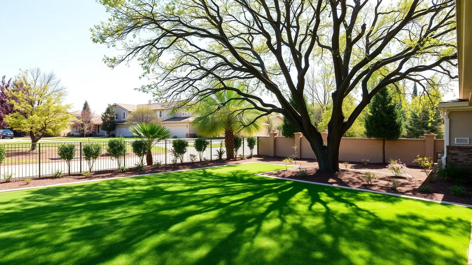 Landscaper in Almond Park, Orangevale, CA — McGuire Earth Works Landscaping project in Almond Park, Orangevale, California by McGuire Earth Works