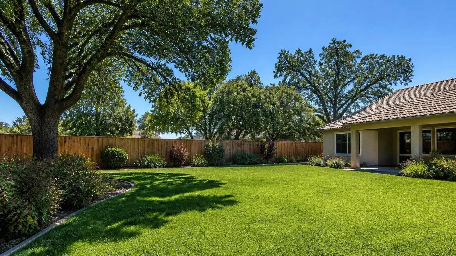 Landscaper in Elk Grove, CA — McGuire Earth Works Landscaping project in Elk Grove, California by McGuire Earth Works