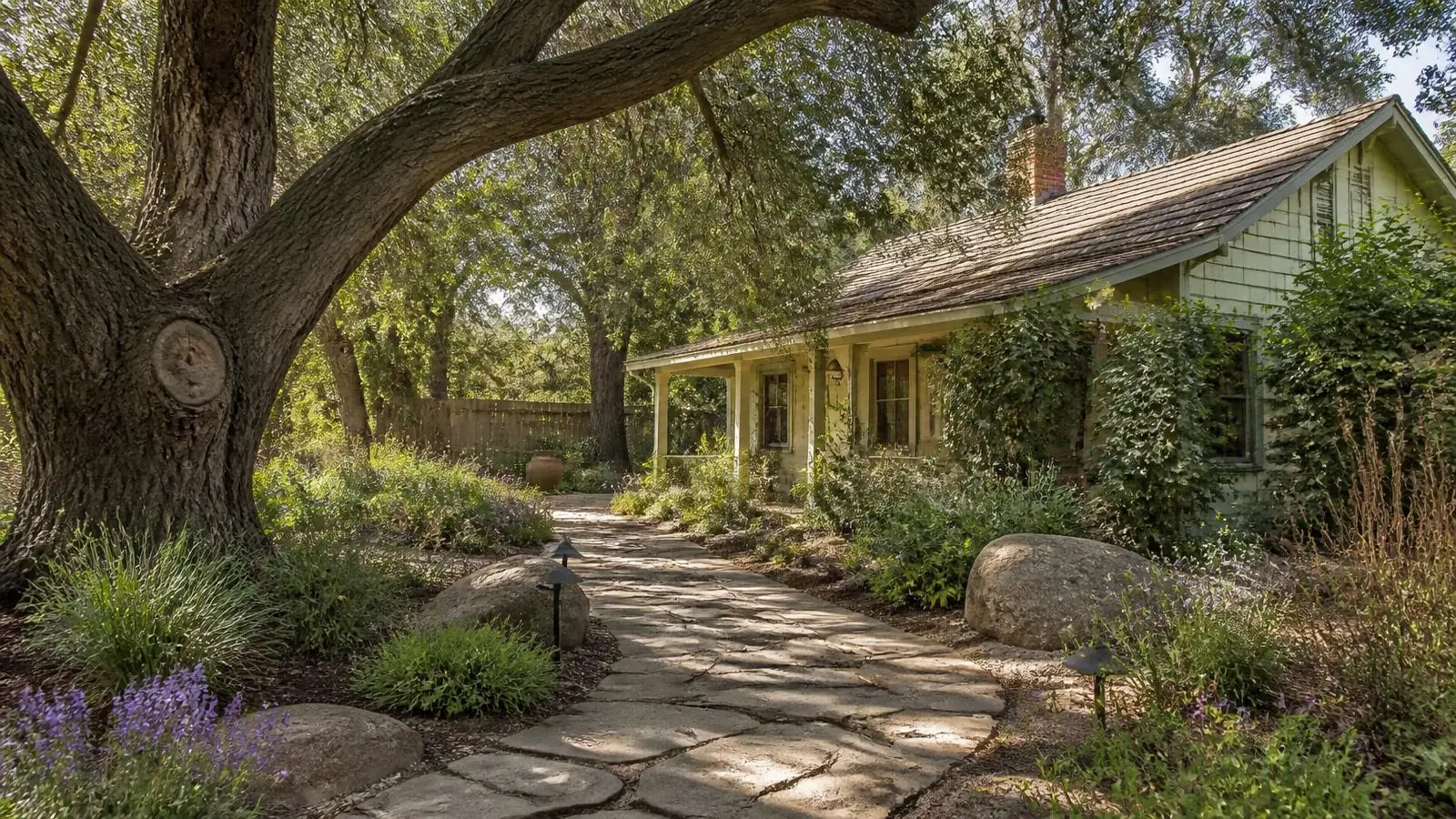 Landscaper in Fair Oaks, CA — McGuire Earth Works Landscaping project in Fair Oaks, California by McGuire Earth Works