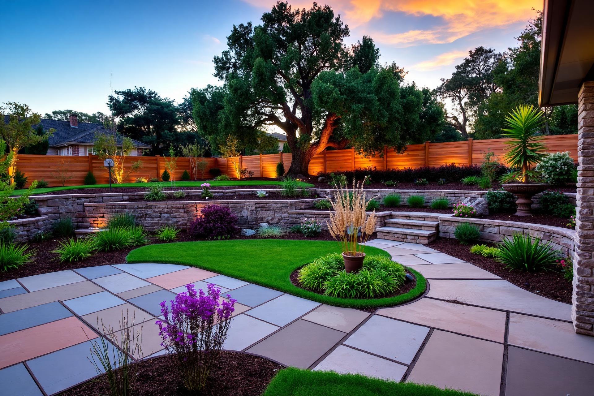 Landscape Installation in Orangevale, CA — McGuire Earth Works Landscape Installation project in Orangevale, California by McGuire Earth Works