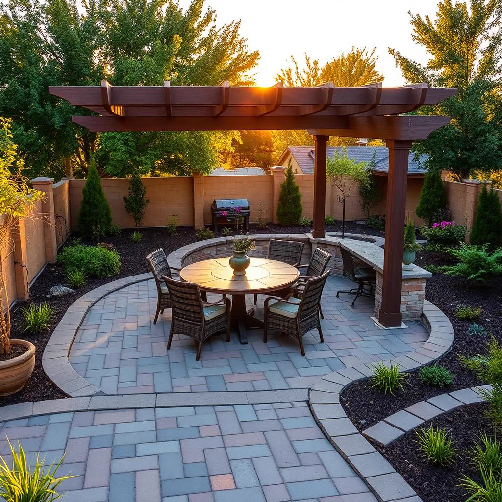 Paver Patios in Orangevale, CA — McGuire Earth Works Paver Patios project in Orangevale, California by McGuire Earth Works