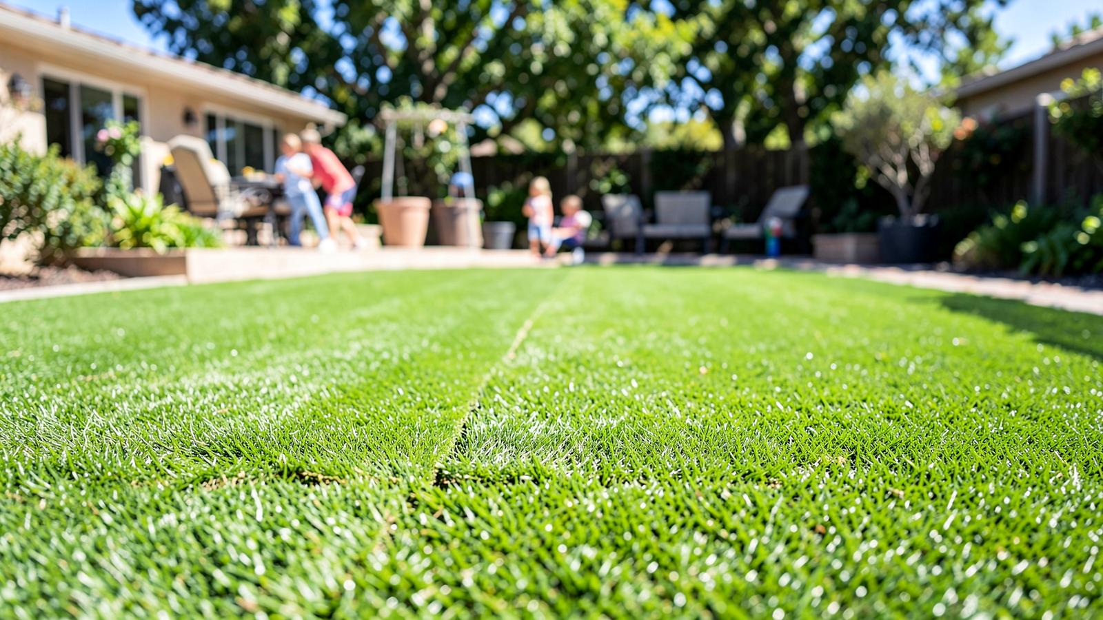 Sod vs. Artificial Turf in Orangevale, CA — McGuire Earth Works Sod vs. Artificial Turf project in Orangevale, California by McGuire Earth Works