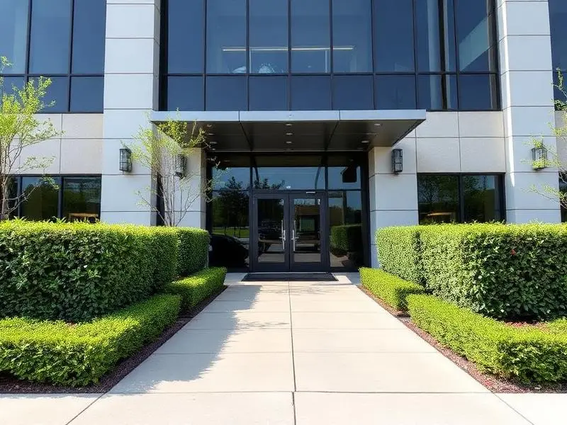 Commercial Landscaping service example in Orangevale, CA by McGuire Earth Works